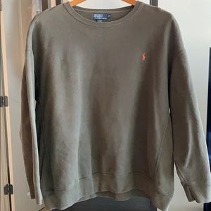 Polo by Ralph Lauren olive green sweatshirt